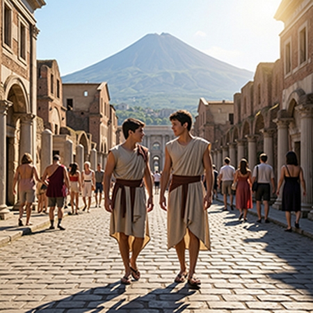 Under the Sky of Pompeii Under the Sky of Pompeii