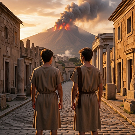 Under the Sky of Pompeii Under the Sky of Pompeii